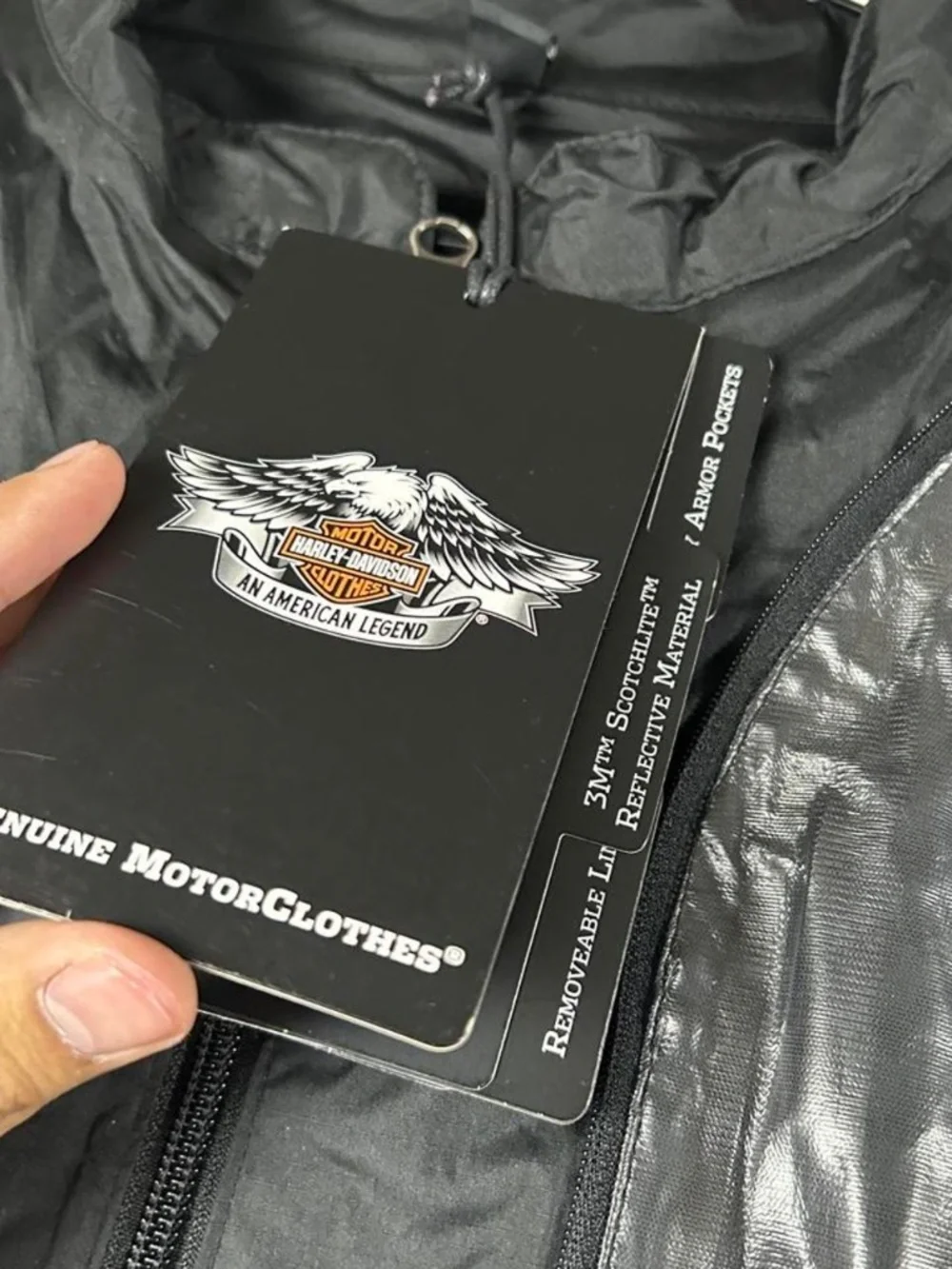 Harley Davidson Fortify Reflective Waterproof Riding Jacket NWT Men's XL